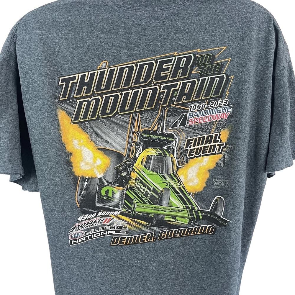 Thunder On The Mountain T-Shirt Denver Colorado 2023 Final Event T-Shirt 2XL